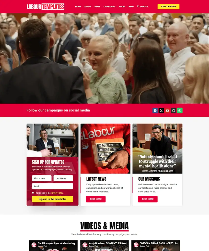 Homepage (Style 2) ↗