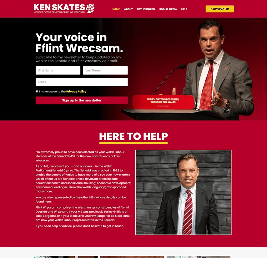 ken-skates-ms-website-design-labour-templates