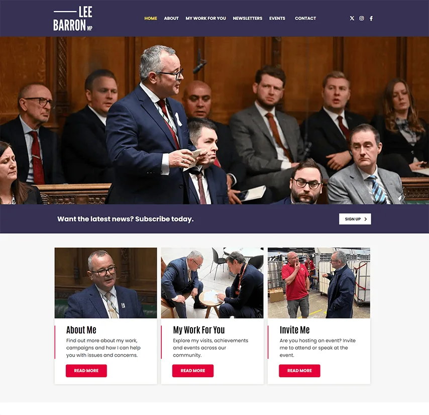 lee-barron-mp-website-design-labour-templates