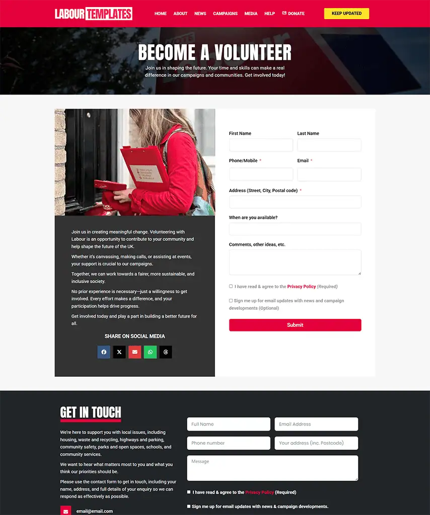 Volunteer ↗